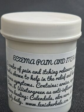 Eczema Pain & Itch Relief Cream – White